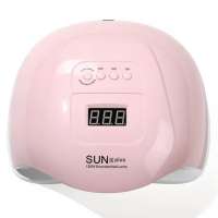 New smart uv led nail lamp 120w nail lamp nail gel polish dryer for manicure